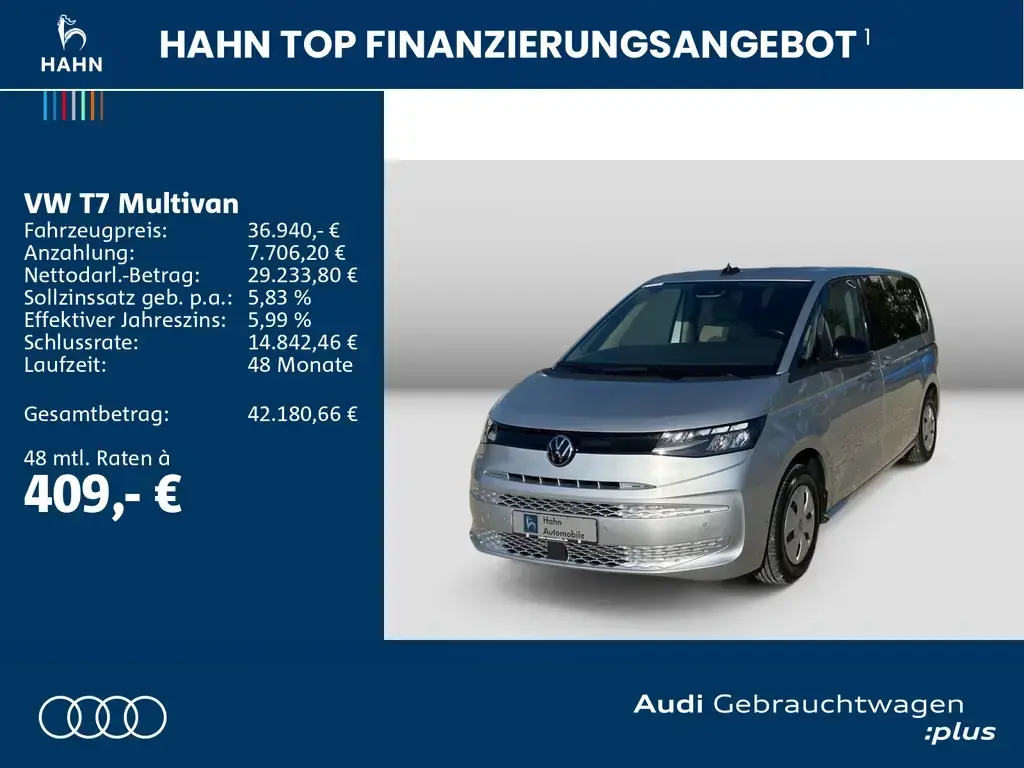 Main__Slider__Photo:Volkswagen T7 Multivan Multivan 2.0TDI DSG Virtual CAM ACC Ausparkassis 09/2023-1