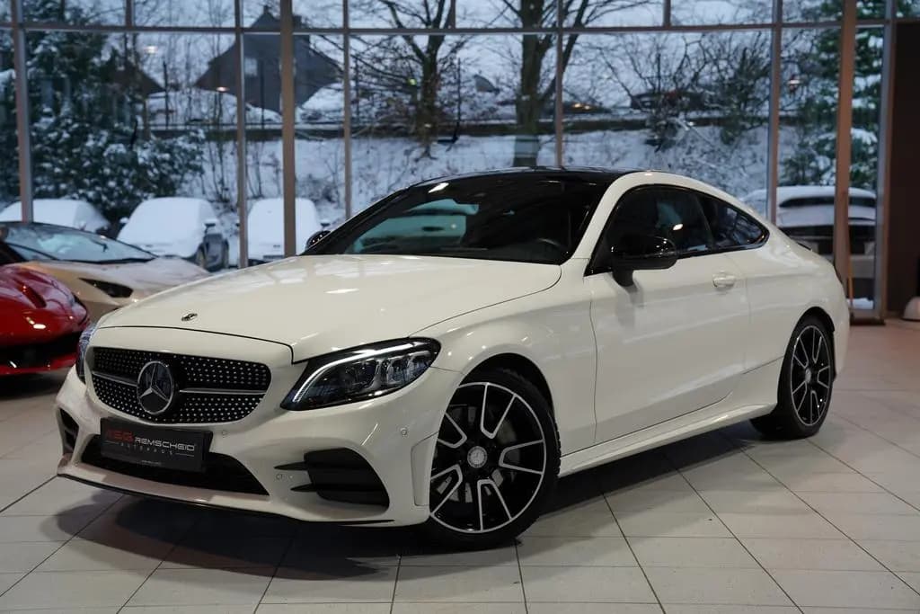 Main__Slider__Photo:Mercedes-Benz C-Class 300 Coupé AMG Line *19 *Pano *Night *BURM 08/2019-0