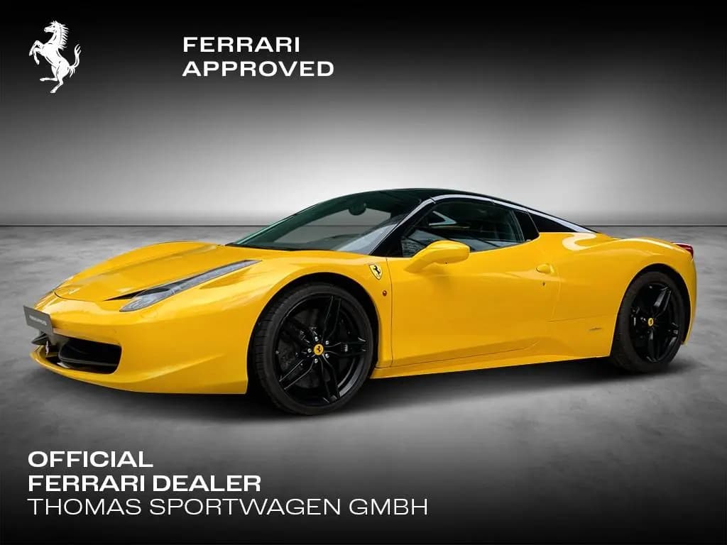 Main__Slider__Photo:Ferrari 458 Spider / Giallo Triplo Strato / Lift / LED 05/2012-0
