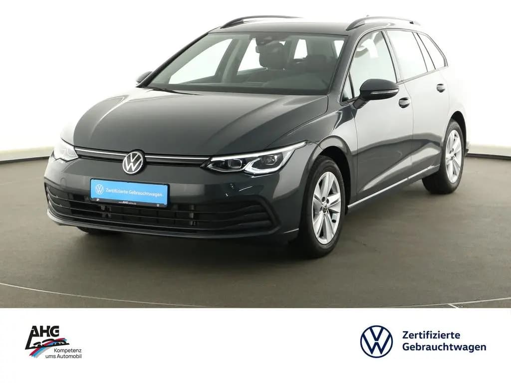 Main__Slider__Photo:Volkswagen Golf VIII Variant 1.5 eTSI DSG Life LED Navi AC 07/2023-0