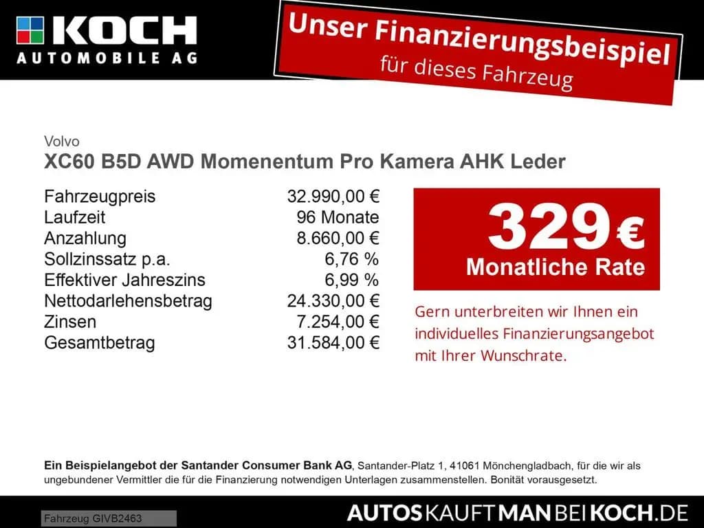 Main__Slider__Photo:Volvo XC60 B5D AWD Momenentum Pro Kamera AHK Leder LED 03/2020-0