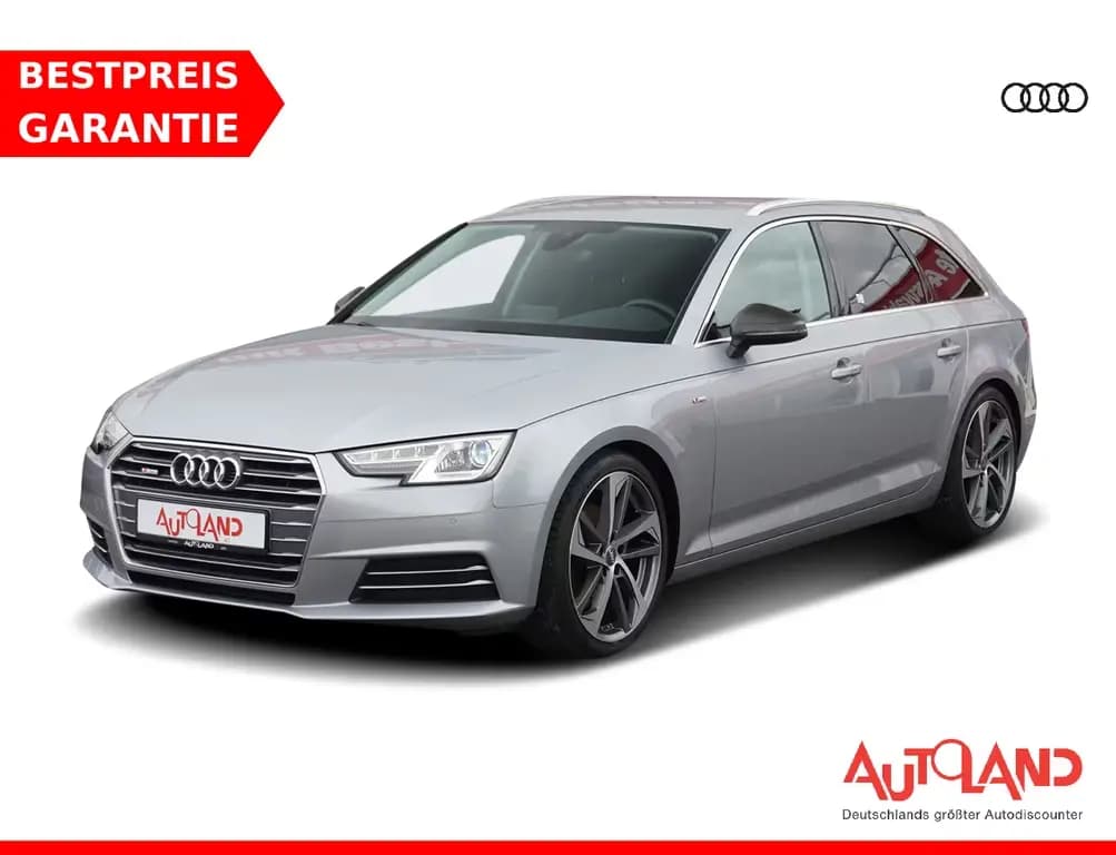 Main__Slider__Photo:Audi A4 Avant TFSI sport S-Line S-Tronic PDC AHK 03/2018-0
