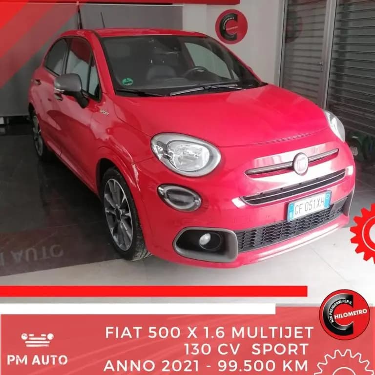 Main__Slider__Photo:Other Fiat - 500X - 1.6 M.Jet 130 CV Sport Dolcevita 08/2021-0