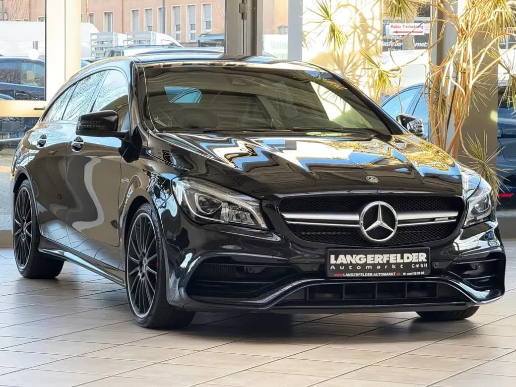 Main__Slider__Photo:Mercedes-Benz CLA 45 AMG Shooting Brake CLA 45 AMG SB PERFORMANCE 4Matic||PANO|H&K|SpAGA 09/2018-0