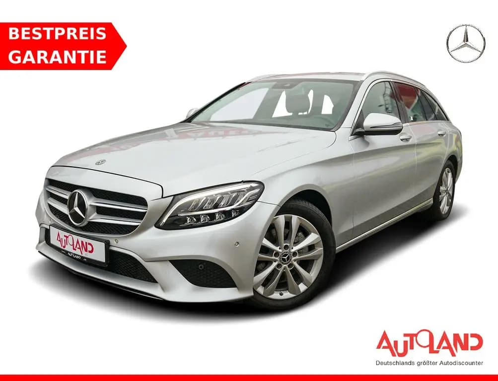 Main__Slider__Photo:Mercedes-Benz C-Class T-Modell Avantgarde LED Navi PDC Tempomat 04/2020-0