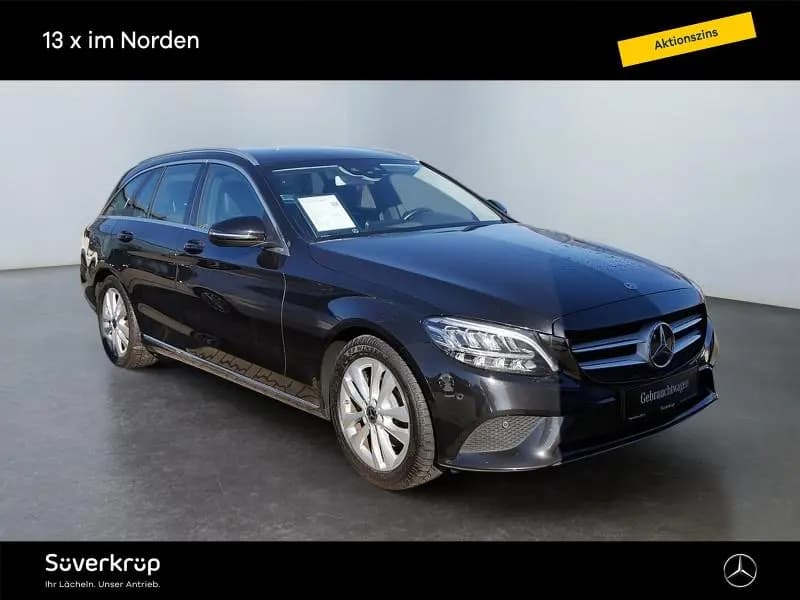 Main__Slider__Photo:Mercedes-Benz C-Class 200 T-Modell AVANTGARDE AHK KAMERA SPUR PDC 07/2019-0