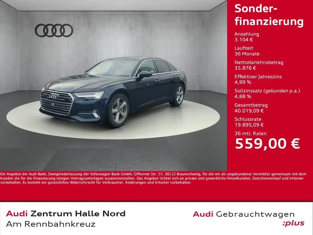 Main__Slider__Photo:Audi A6 Limousine sport 50 TDI quattro tiptronic 11/2022-0