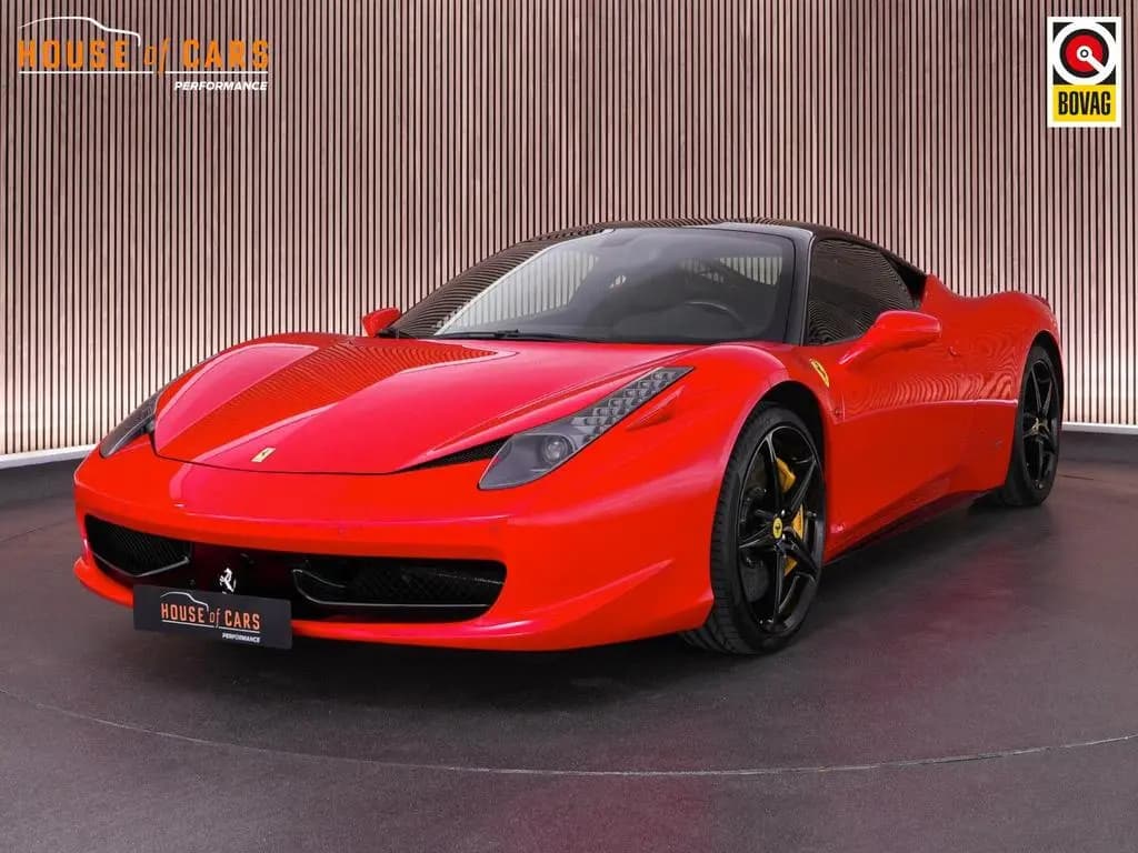 Main__Slider__Photo:Ferrari 458 Italia 4.5 V8 |Rosso Scuderia|dealer onderho 07/2011-0