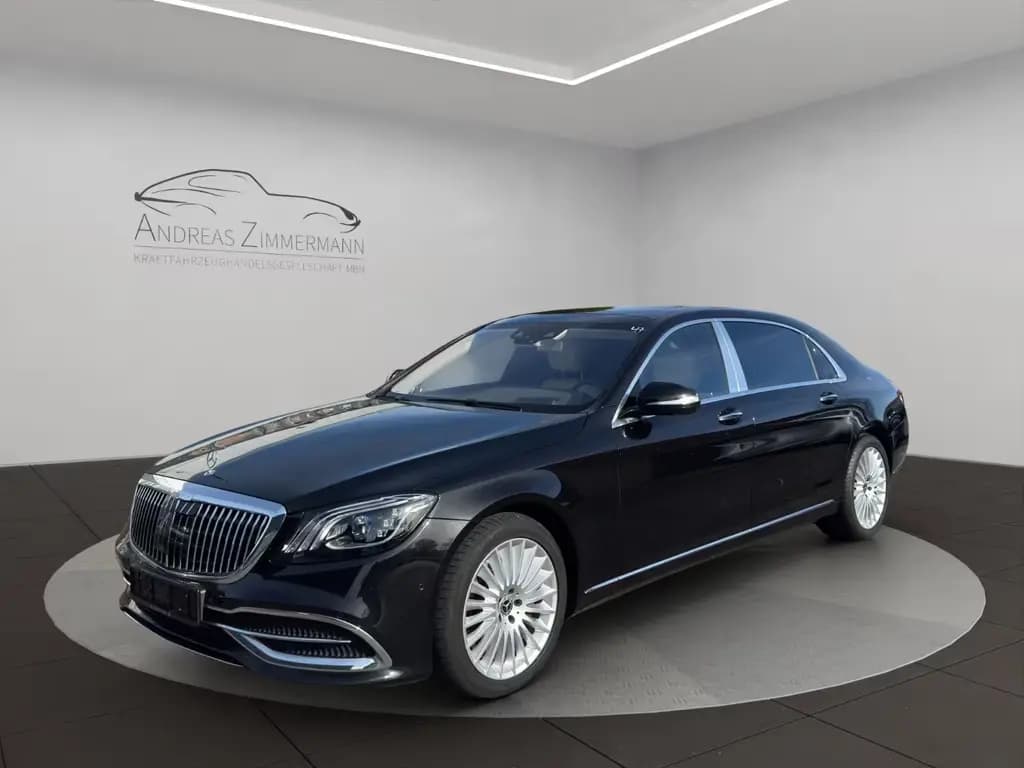 Main__Slider__Photo:Mercedes-Benz S 560 Maybach Limousine FACELIFT SCHWARZ/BEIGE 04/2018-0