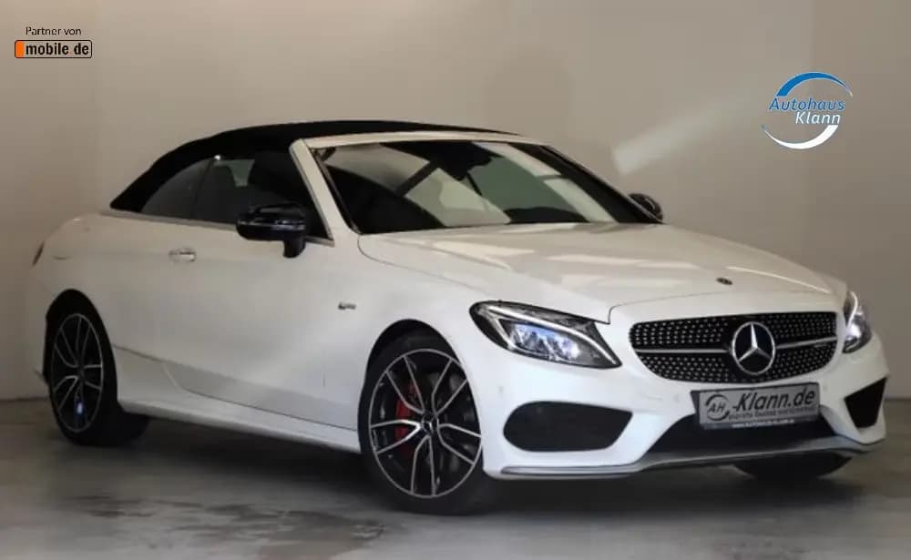 Main__Slider__Photo:Mercedes-Benz C 43 AMG 367PS Cabrio PAGA Memory Carbon HUD 08/2017-0