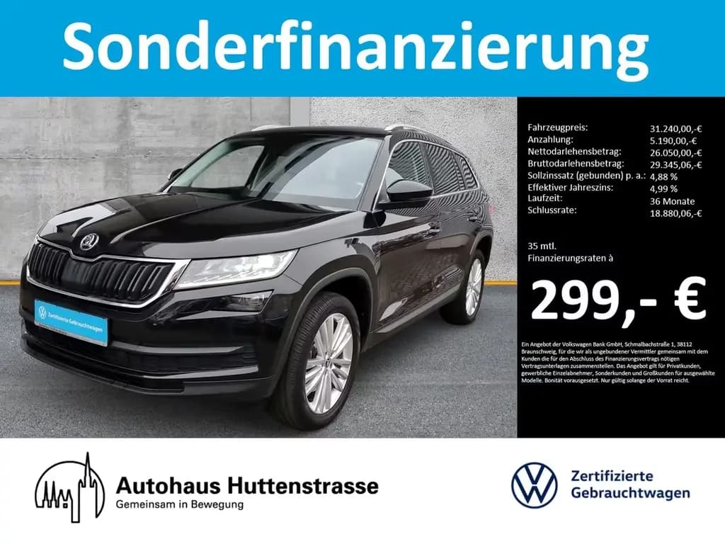 Main__Slider__Photo:Skoda Kodiaq 2.0 TSI DSG 4x4 Style MATRIX KAMERA AHK 05/2021-0