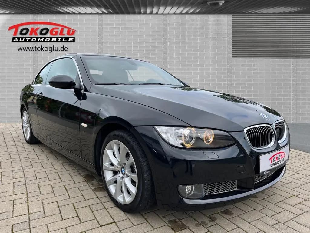 Main__Slider__Photo:BMW 3 Series 335 Cabrio El. Verdeck Navi Leder Xenon Kurvenli 06/2007-0