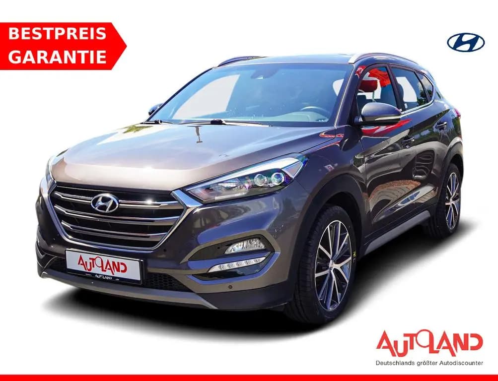 Main__Slider__Photo:Hyundai TUCSON 1.6 T-GDI Passion + 4WD LED Kamera Navi 09/2018-0