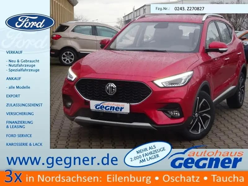 Main__Slider__Photo:MG ZS 106PS Luxury Leder LED Klima Navi 01/2023-0