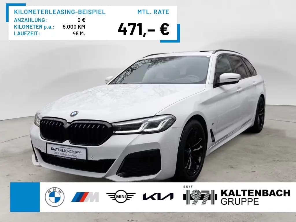 Main__Slider__Photo:BMW 5 Series 520d Touring xDrive M-Sport PANO HUD LED W-LAN 01/2022-0