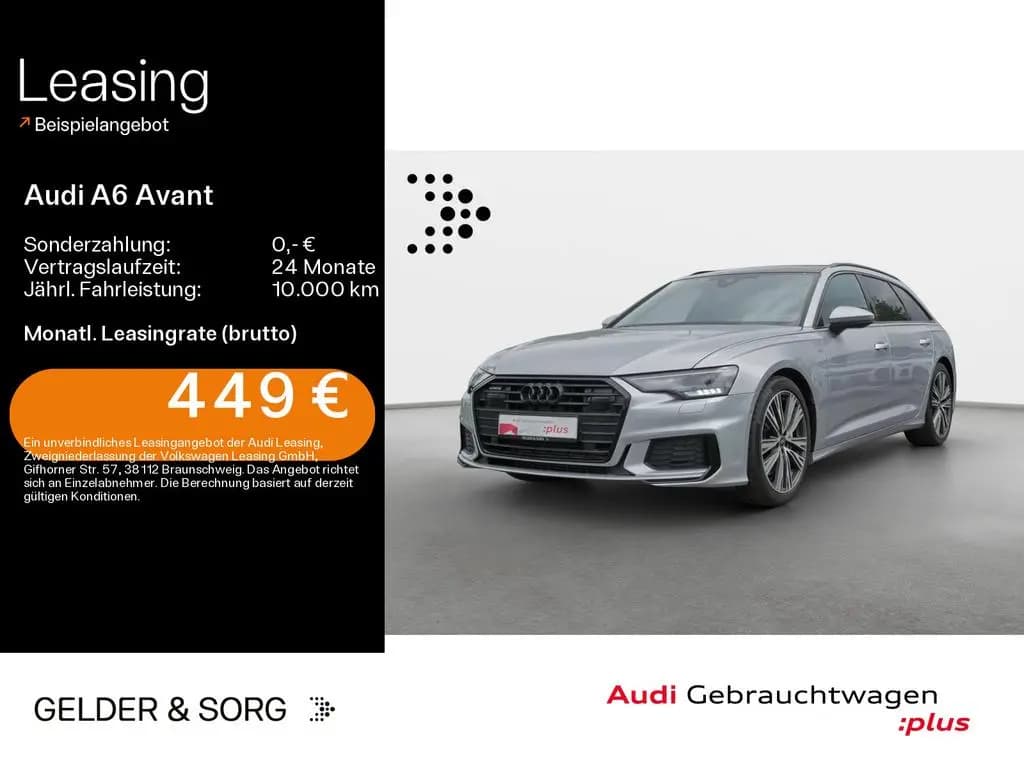 Main__Slider__Photo:Audi A6 Avant 55 TFSI S line 20Z*Leder*LED*HuD*Pano 11/2022-0