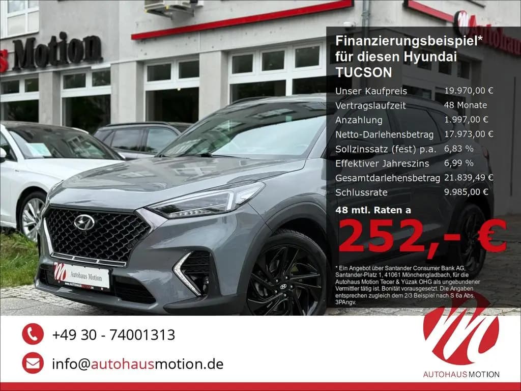 Main__Slider__Photo:Hyundai TUCSON N Line Navi 360 Kamera LED ACC Totwinkela 11/2020-0