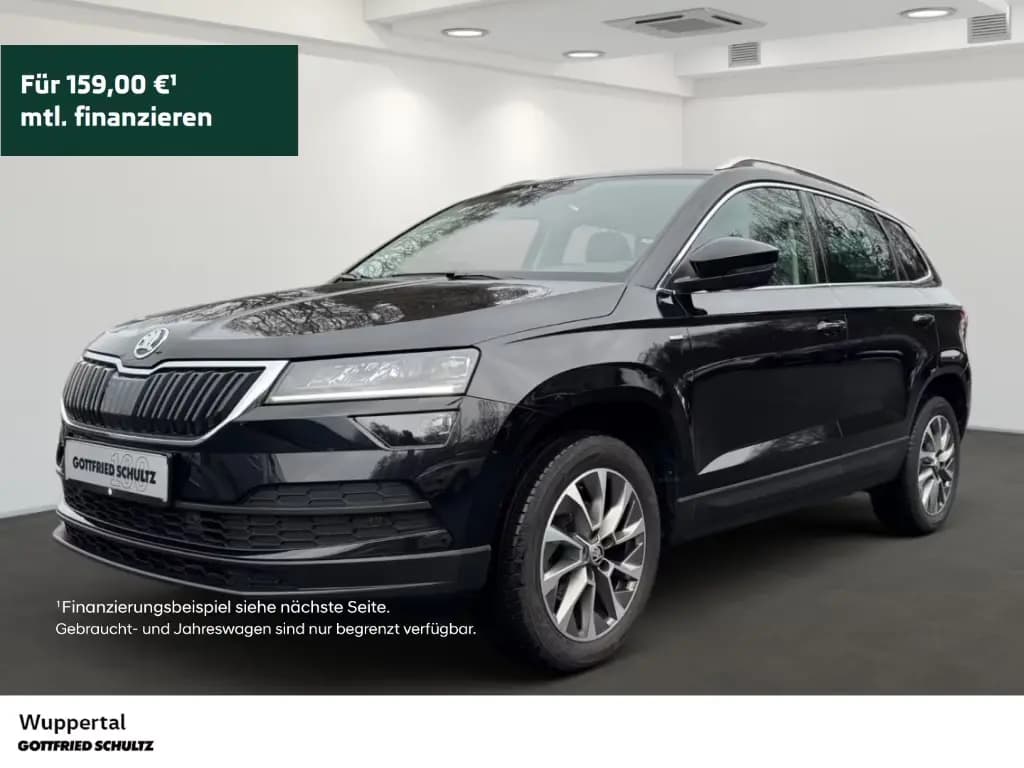 Main__Slider__Photo:Skoda Karoq 1.0 TSI Clever LED NAVI KAM SHZ PDC LM ZV 07/2021-0
