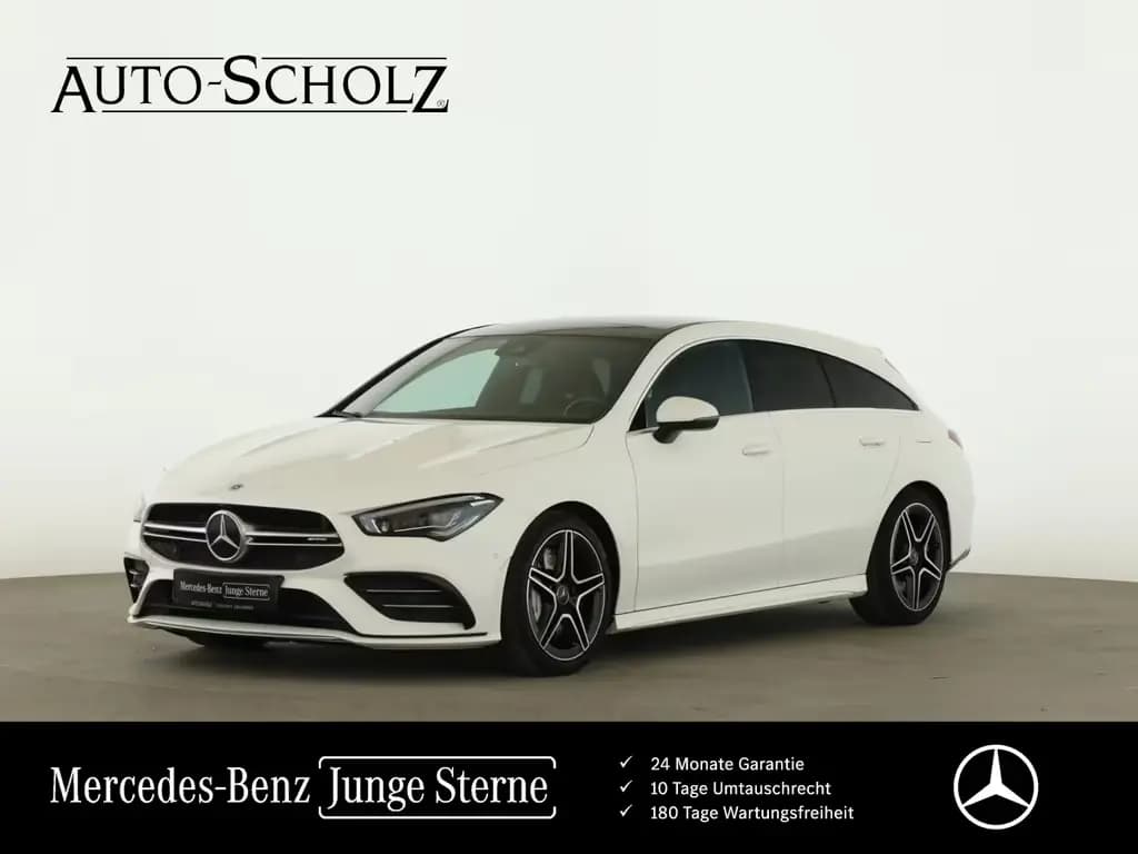 Main__Slider__Photo:Mercedes-Benz CLA 35 AMG Shooting Brake CLA 35 AMG 4M SB AMG+MULTIBEAM+AMBIENTE+PANO+KAM 05/2022-0