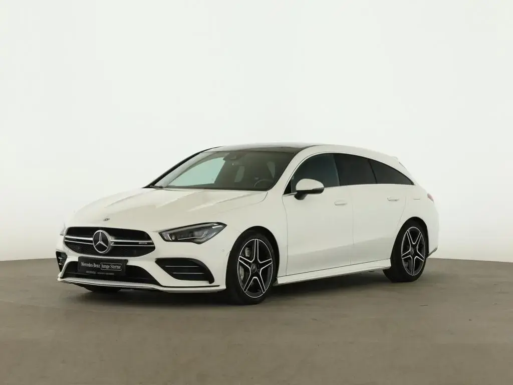 Main__Slider__Photo:Mercedes-Benz CLA 35 AMG Shooting Brake CLA 35 AMG 4M SB AMG+MULTIBEAM+AMBIENTE+PANO+KAM 05/2022-1
