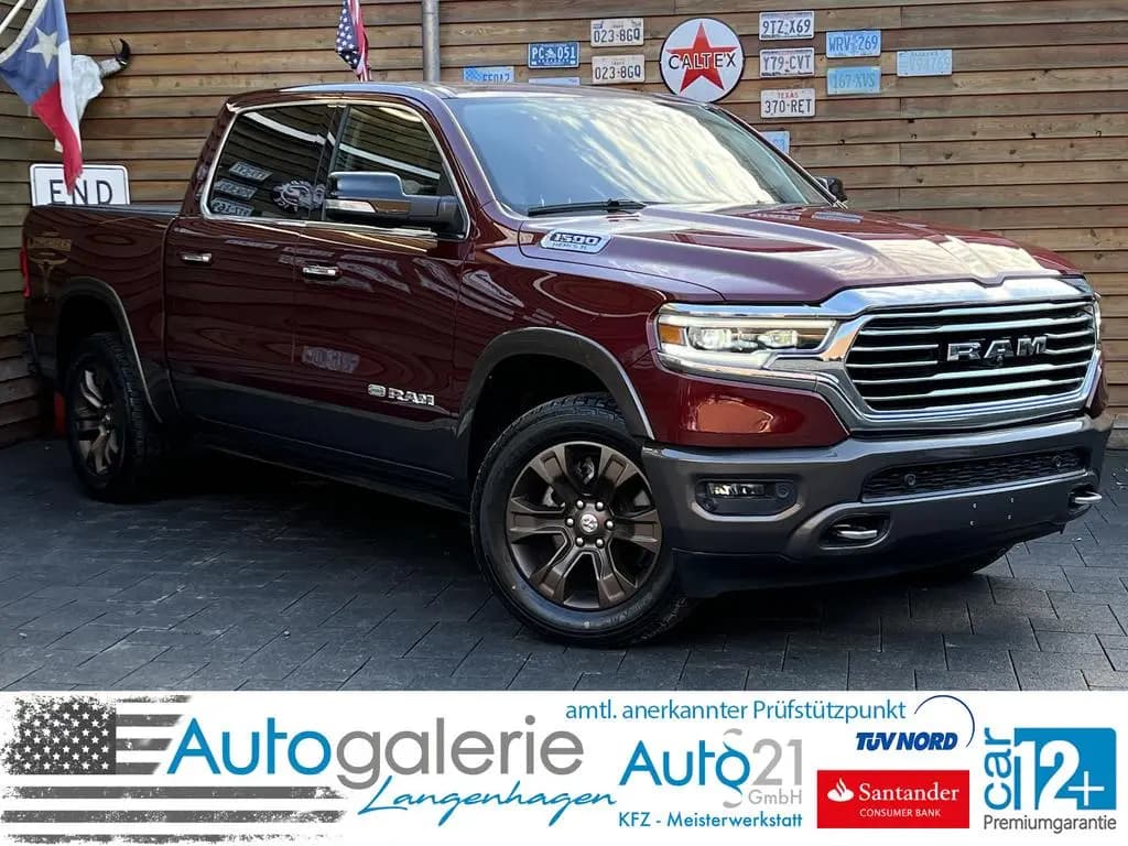 Main__Slider__Photo:Dodge RAM 1500 Longhorn 5.7L 12´´NAV 360° LPG 4x4 AHK 08/2018-0