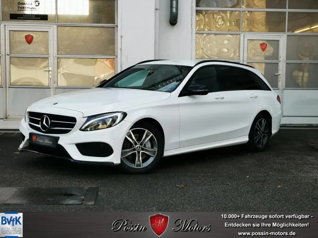 Main__Slider__Photo:Mercedes-Benz C-Class 200 AMG-Line l Night l Ambiente l Leder 10/2017-0