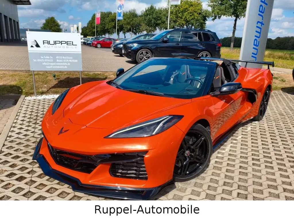 Main__Slider__Photo:Corvette C8 Cabrio 6.2 V8 Z06 PAKET 2LT Orange BOSE 01/2022-0