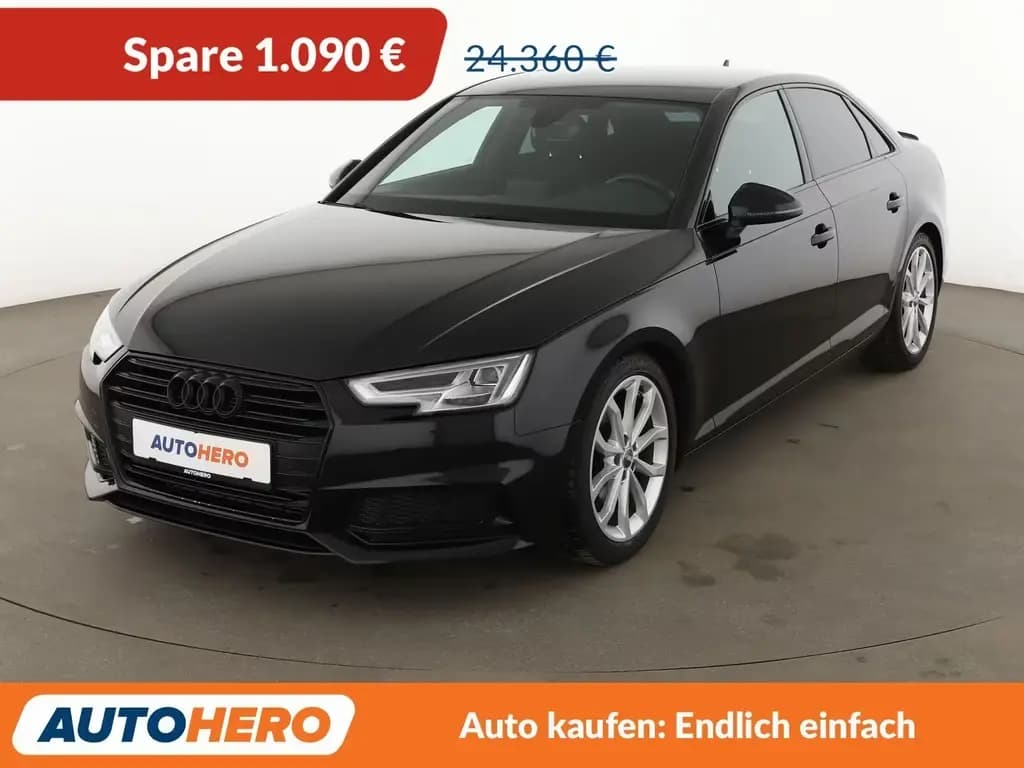 Main__Slider__Photo:Audi A4 40 TFSI Sport Aut.*NAVI*PDC*LED*SHZ*TEMPO*ALU 05/2019-0