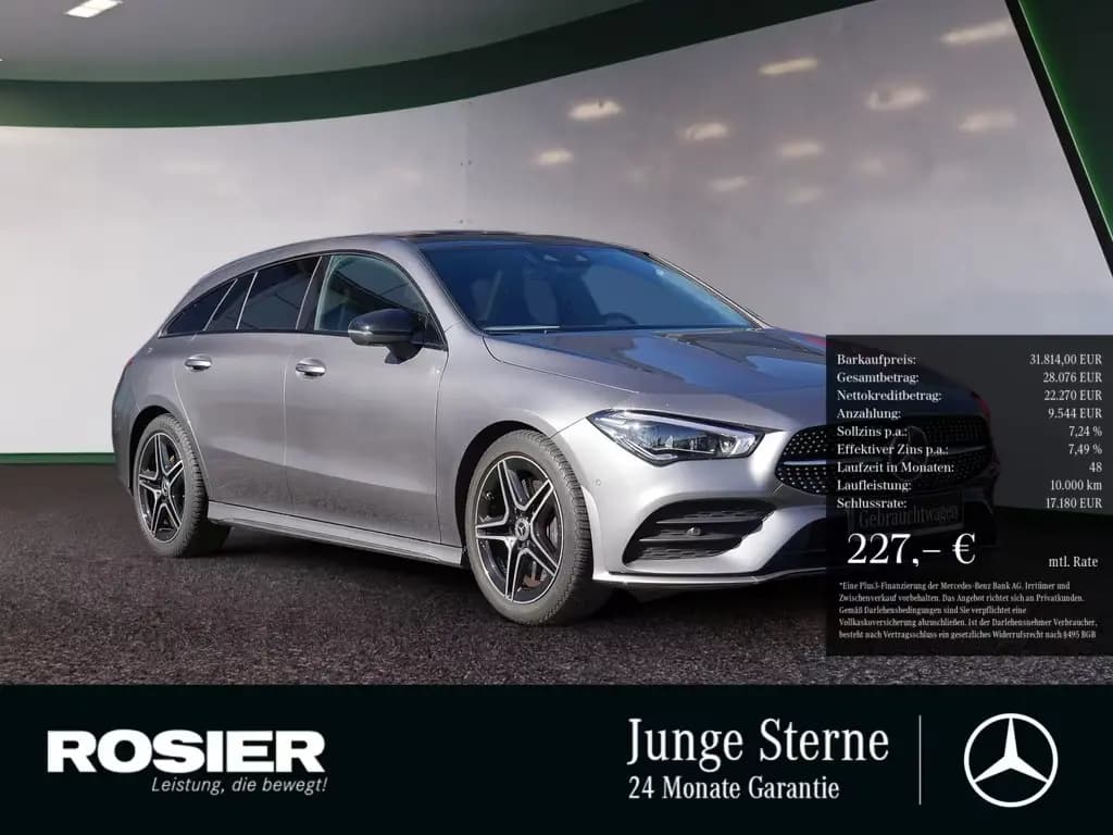Main__Slider__Photo:Mercedes-Benz CLA 250 Shooting Brake CLA 250 SB 4M AMG Line Distr. LED Pano Navi SHD 12/2022-0