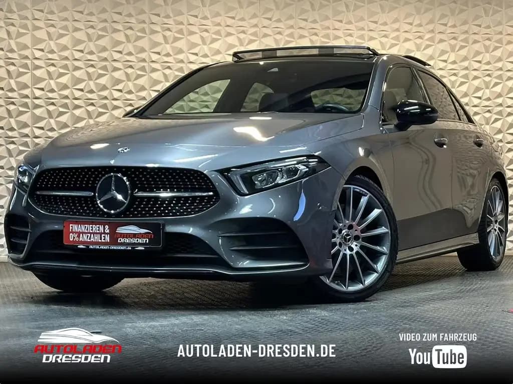 Main__Slider__Photo:Mercedes-Benz A-Class AMG NIGHT LIMOUSINE* LED#SHZ#PANO#NAV#TEMPO 07/2019-0
