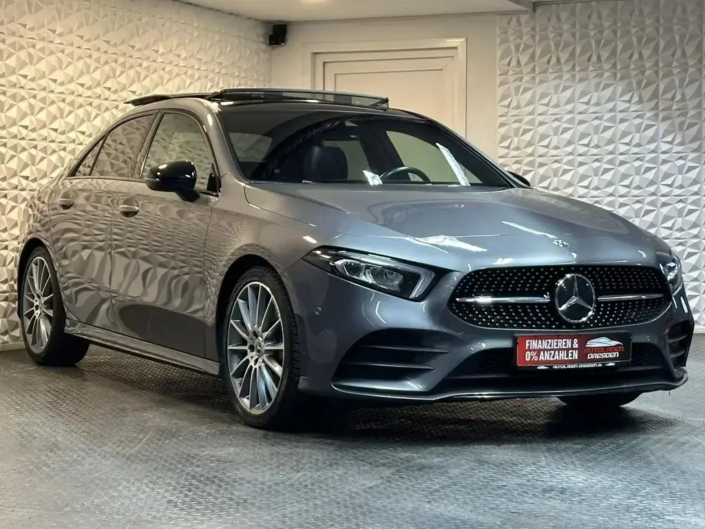 Main__Slider__Photo:Mercedes-Benz A-Class AMG NIGHT LIMOUSINE* LED#SHZ#PANO#NAV#TEMPO 07/2019-1