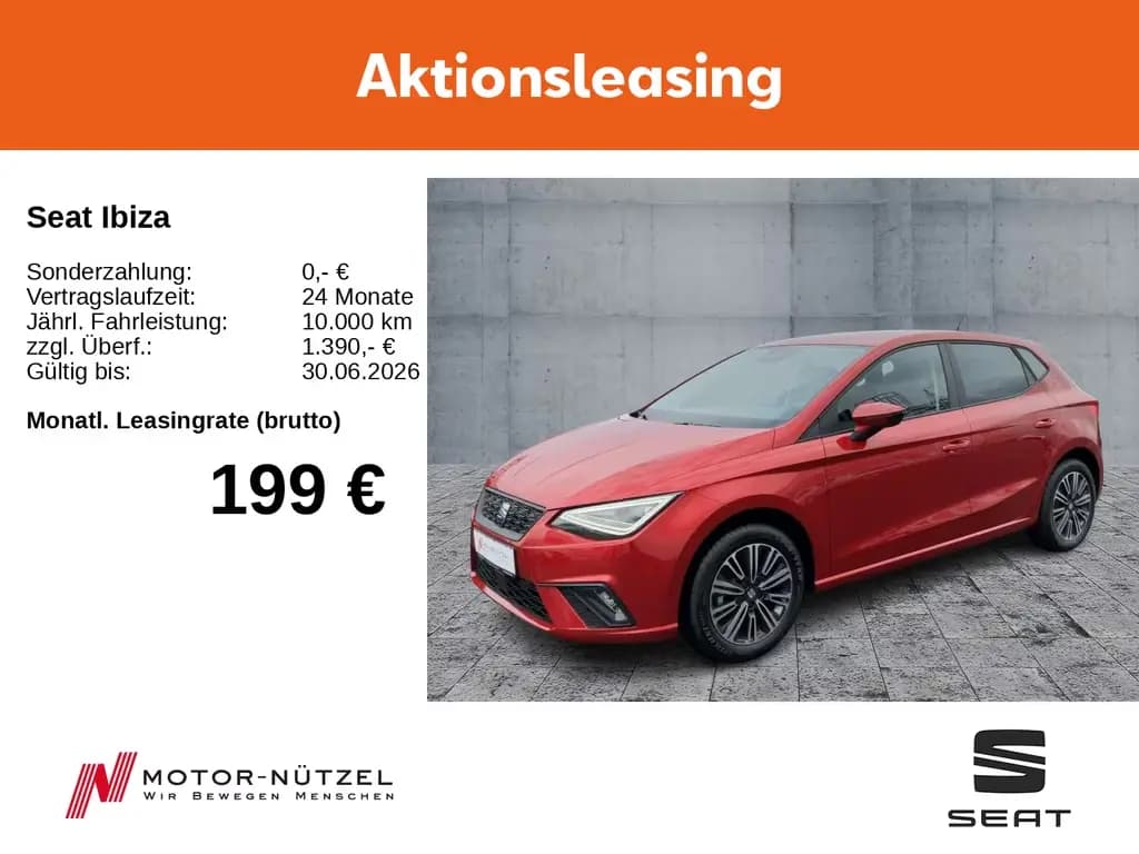 Main__Slider__Photo:Seat Ibiza Road Edition 116 PS DSG/ LED/ SHZ/ PDC/ RF 05/2026-0
