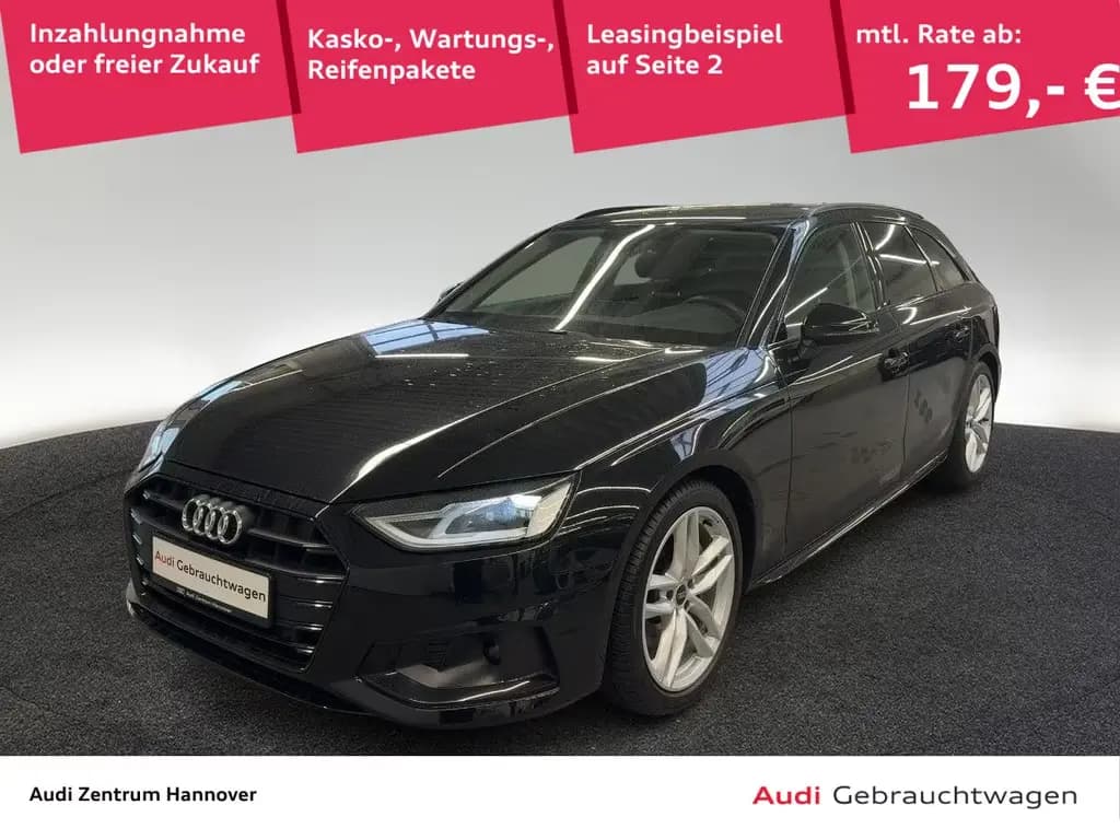 Main__Slider__Photo:Audi A4 Avant advanced 40 TDI AHK Navi virtual LED DA 01/2023-0
