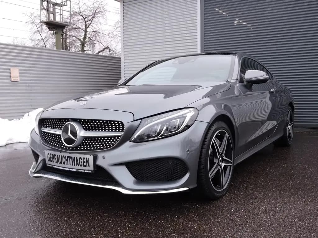Main__Slider__Photo:Mercedes-Benz C-Class 400 Coupe 4M +AMG+PANO+Burmester+360Kamera 10/2015-0