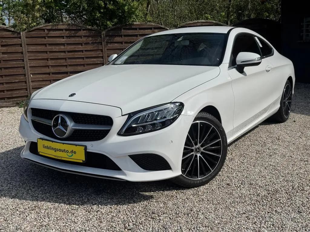 Main__Slider__Photo:Mercedes-Benz C-Class 180 Coupé 9G LED Navi Kamera 18" Ambientelicht 10/2018-0