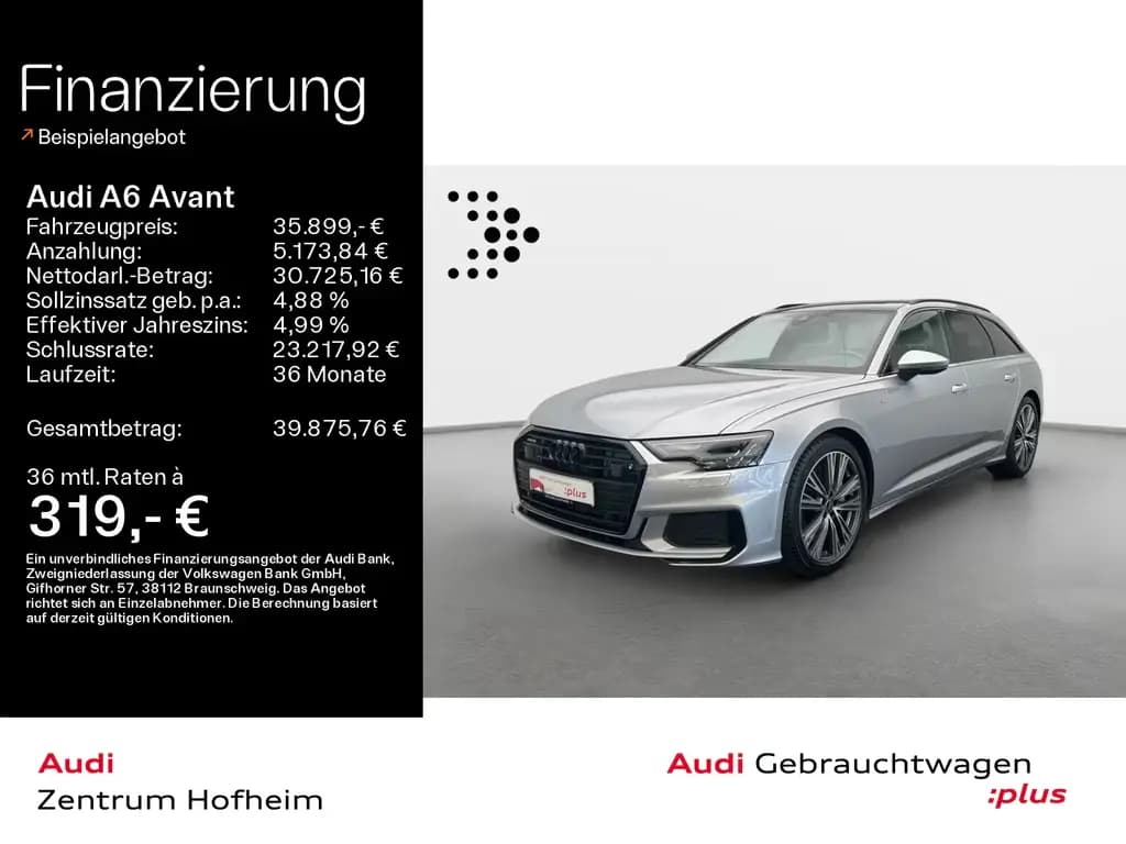 Main__Slider__Photo:Audi A6 Avant sport quattro 55 3.0 TFSI*S-LINE*PANO*N 02/2023-0