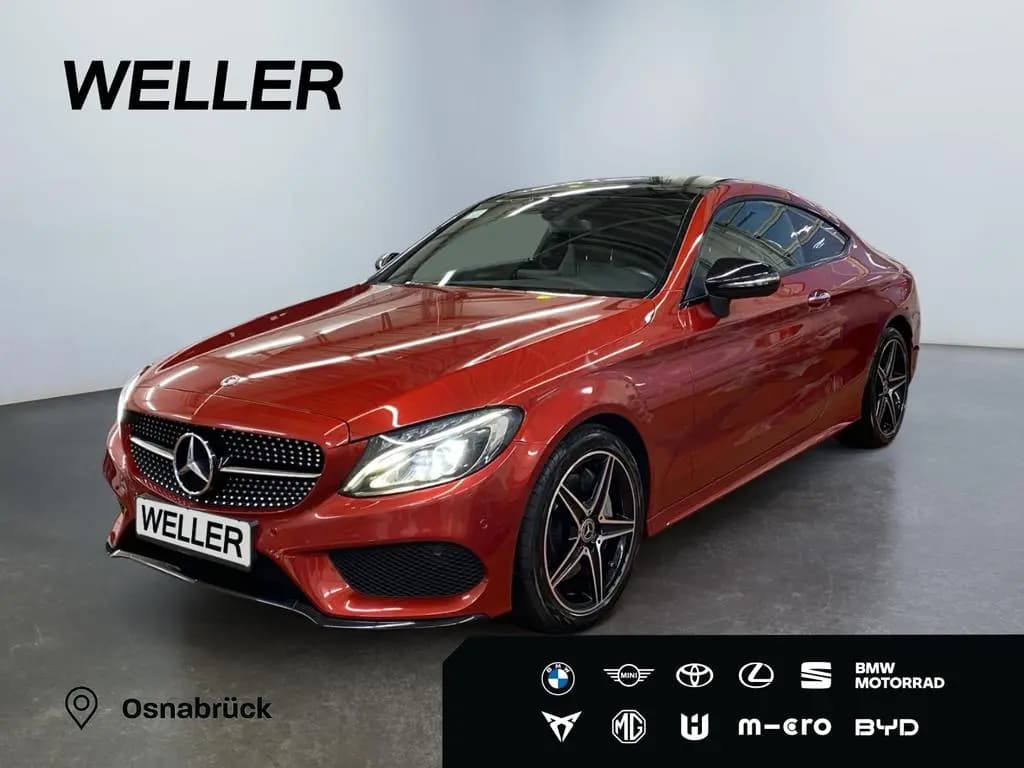 Main__Slider__Photo:Mercedes-Benz C-Class 250 Coupe 9G-TRO AMG Line *LED*Pano*Memory*SHZ 11/2017-0