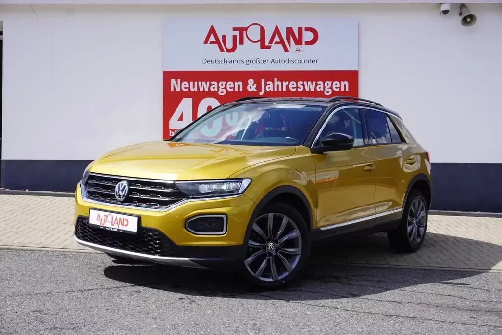 Main__Slider__Photo:Volkswagen T-Roc 1.5 TSI  Style DSG LED Navi AHK Sitzheizun 03/2019-1
