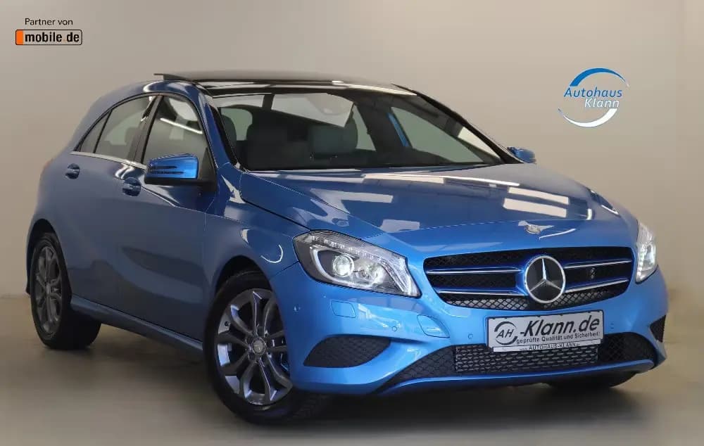 Main__Slider__Photo:Mercedes-Benz A 200 BE 156PS Automatik Style Pano Leder Memory 01/2013-0