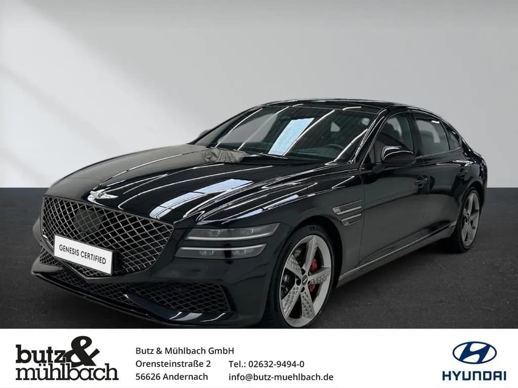 Main__Slider__Photo:Genesis G80 Sport AD El. Panodach LED ACC El. Heckklappe 05/2023-0