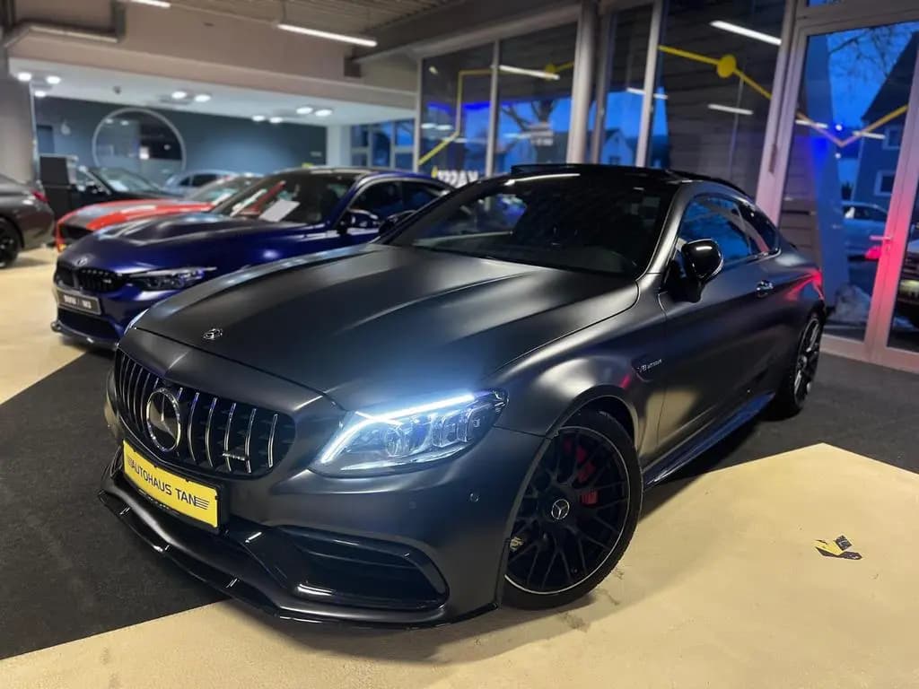 Main__Slider__Photo:Mercedes-Benz C-Class 63 S AMG Coupe PERFORMANCE*DESIGNO-MAGNO*AERO* 07/2019-0