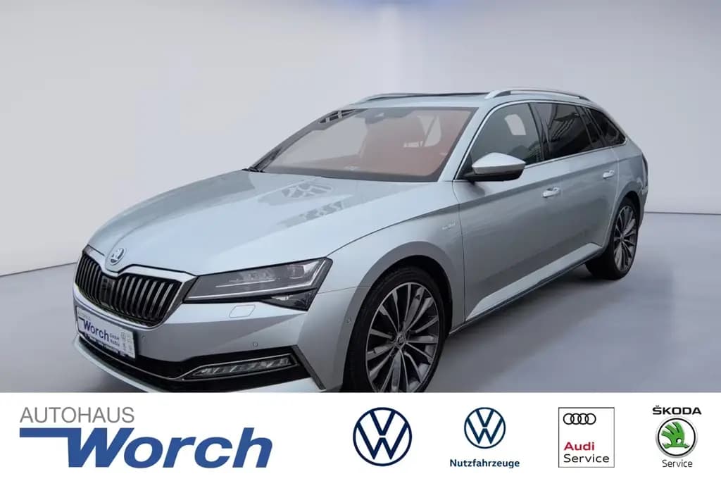 Main__Slider__Photo:Skoda Superb Combi 2.0 TSI DSG 4x4 L&K STHZ+AHK 10/2023-0