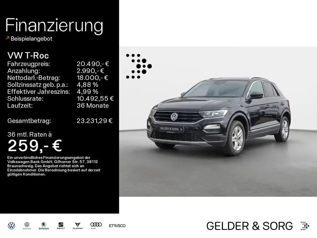 Main__Slider__Photo:Volkswagen T-Roc 1.5 TSI United*RFK*Standhzg*Navi*BEATS*ACC 06/2020-0
