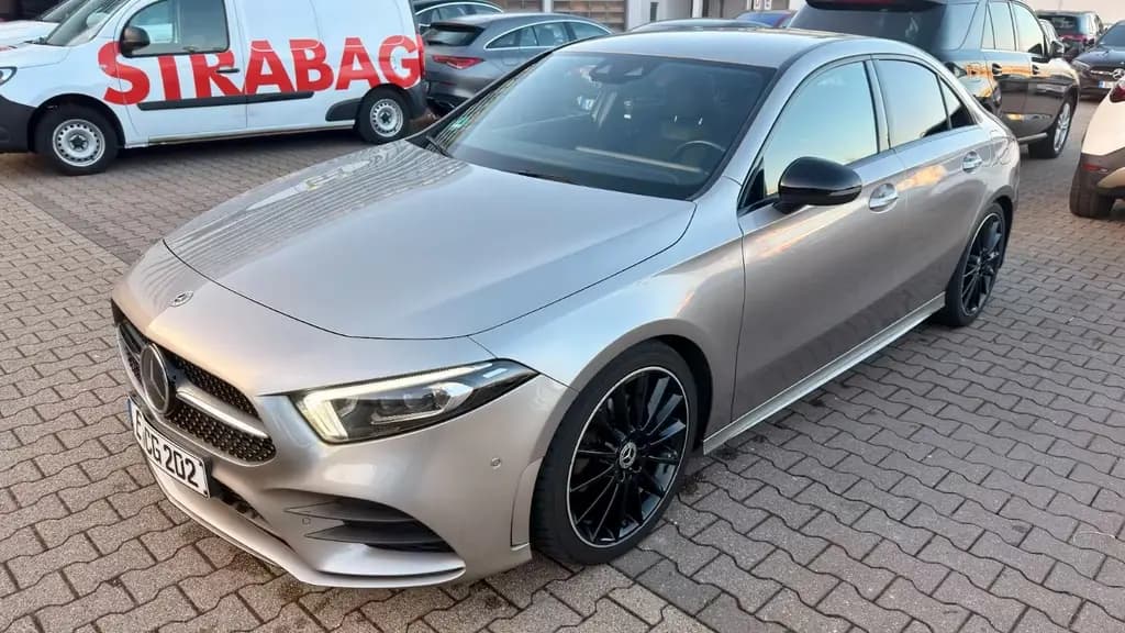 Main__Slider__Photo:Mercedes-Benz A-Class 220 d AMG Line | Night | Limousine | Burmester 10/2020-0