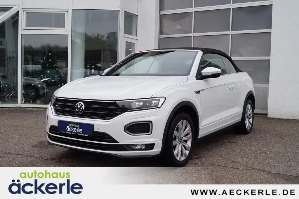 Main__Slider__Photo:Volkswagen T-Roc Cabriolet R-Line | Top Zustand 07/2021-0