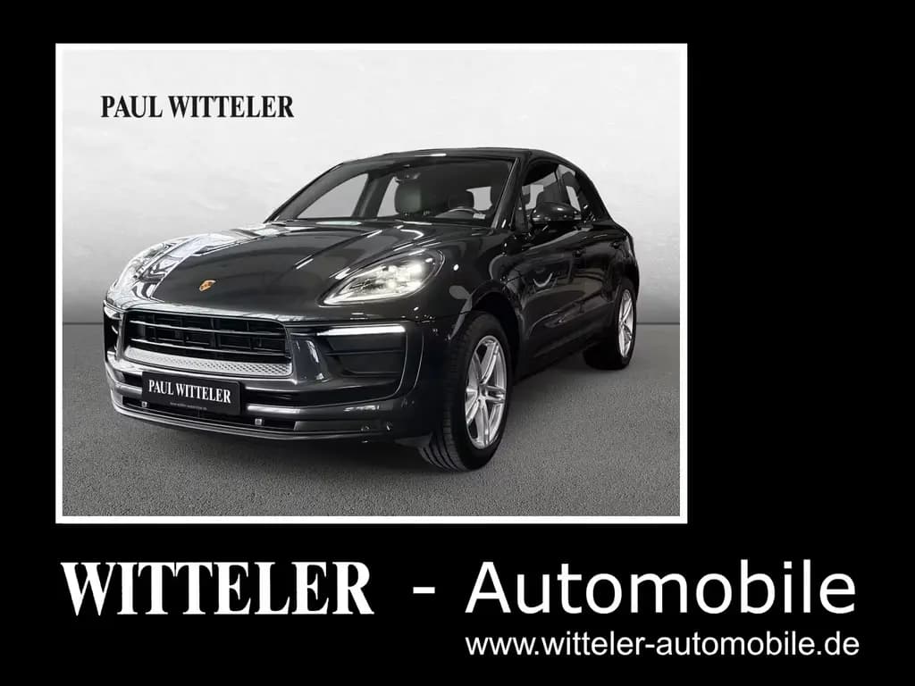 Main__Slider__Photo:Porsche Macan 2.0T Basis LED/AHK/Rückfahrk./Sitzheizung 07/2023-0
