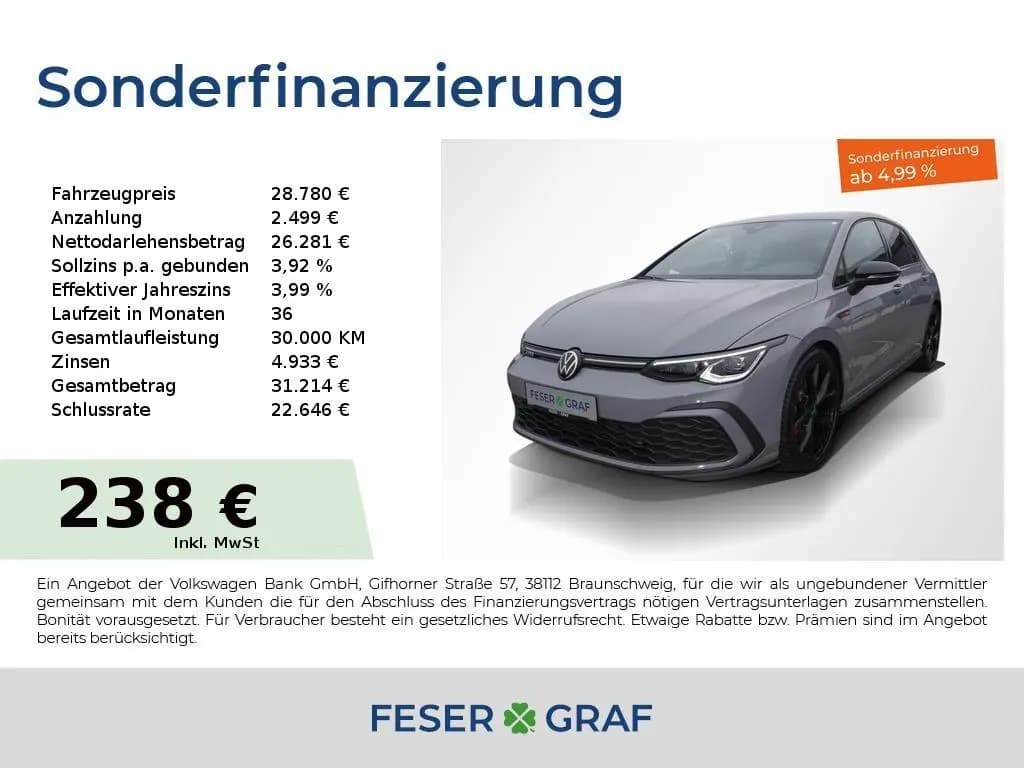Main__Slider__Photo:Volkswagen Golf GTI DSG AHK Matrix RFK 19" Black Navi ACC 04/2022-0