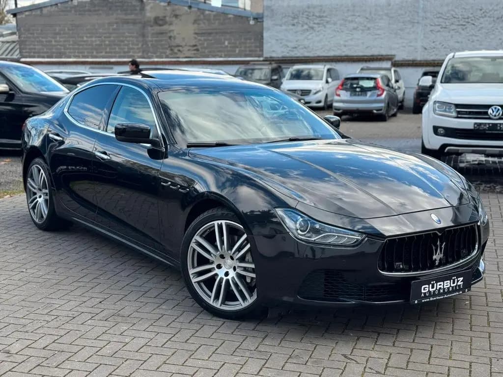 Main__Slider__Photo:Maserati Ghibli 3,0 Diesel *GSD*Leder Beige*Szhg*20" 10/2013-0