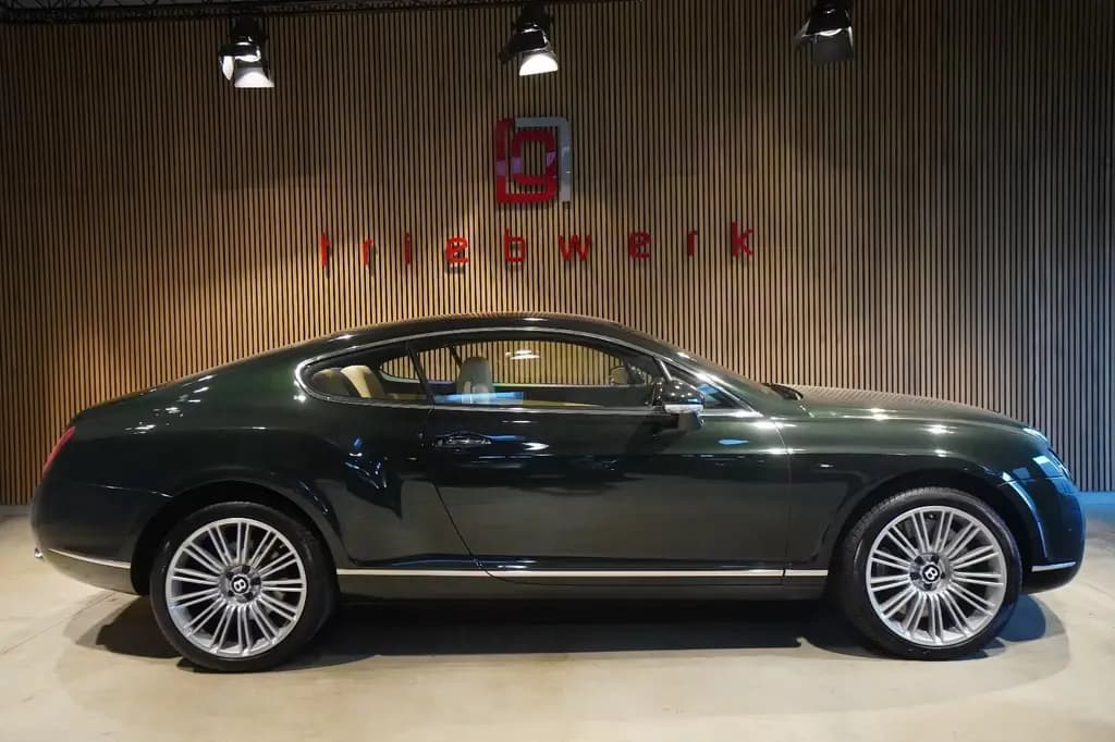 Main__Slider__Photo:Bentley Continental GT SPEED 6.0 W12*grün/beige*RHD* 03/2008-0