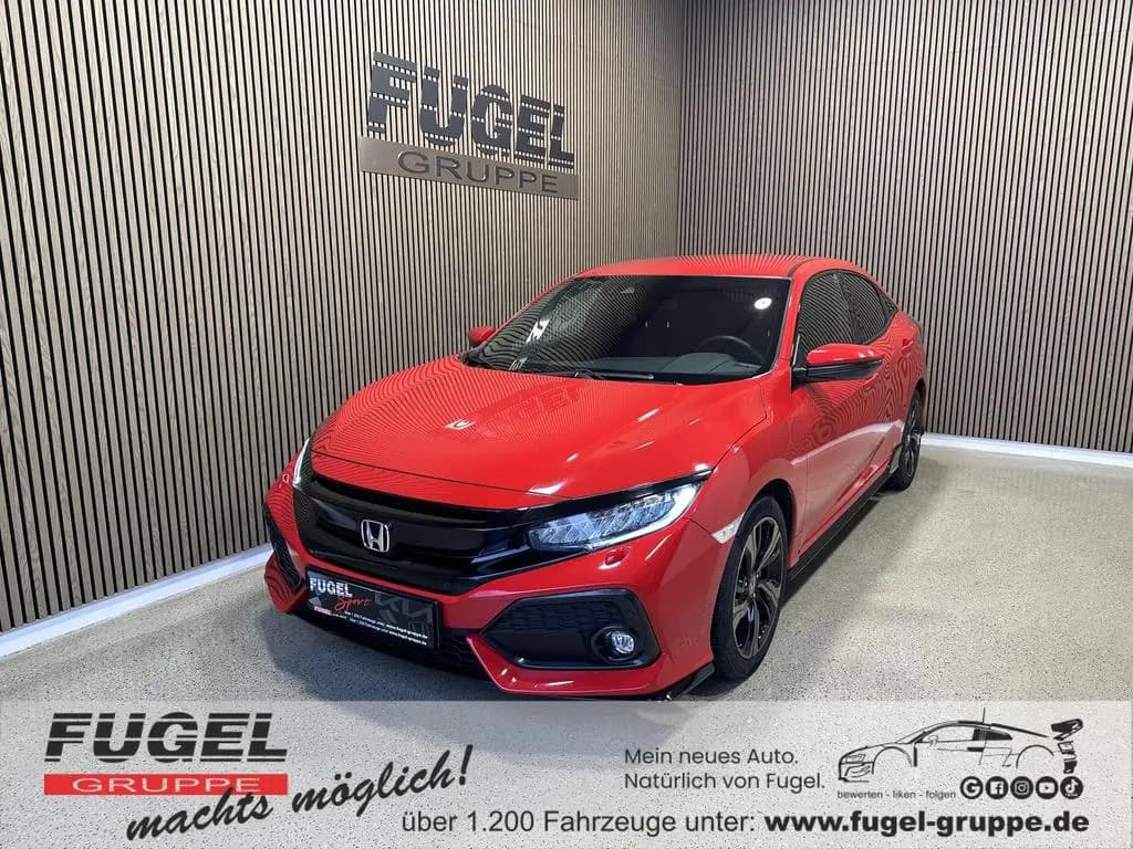 Main__Slider__Photo:Honda Civic 1.5 i-VTEC Turbo Sport Navi|RFK|ACC|SHZ 08/2017-0